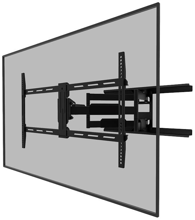 Neomounts WL40-550BL18 Uchwyt ścienny do telewizora 109,2 cm (43") - 190,5 cm (75") Uchylny, Przenośny - obrazek 1