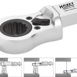Hazet 6606D-18 Klucz nasadowy oczkowy 18 mm Hazet 6606D-18 Klucz nasadowy oczkowy 18 mm
