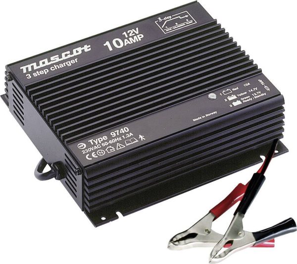 Ładowarka akumulatorów kwasowo-ołowiowych Mascot Battery 9740_36V 36 V 3.3 A Ładowarka akumulatorów kwasowo-ołowiowych Mascot Battery 9740_36V 36 V 3.3 A