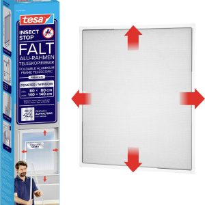 tesa FALT 55214-00000-00 Moskitiera biały 1 szt. tesa FALT 55214-00000-00 Moskitiera biały 1 szt.