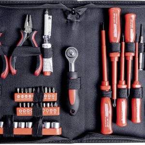 Brüder Mannesmann M29044 Zestaw narzędzi dla elektryków w torbie 45 szt. Brüder Mannesmann M29044 Zestaw narzędzi dla elektryków w torbie 45 szt.