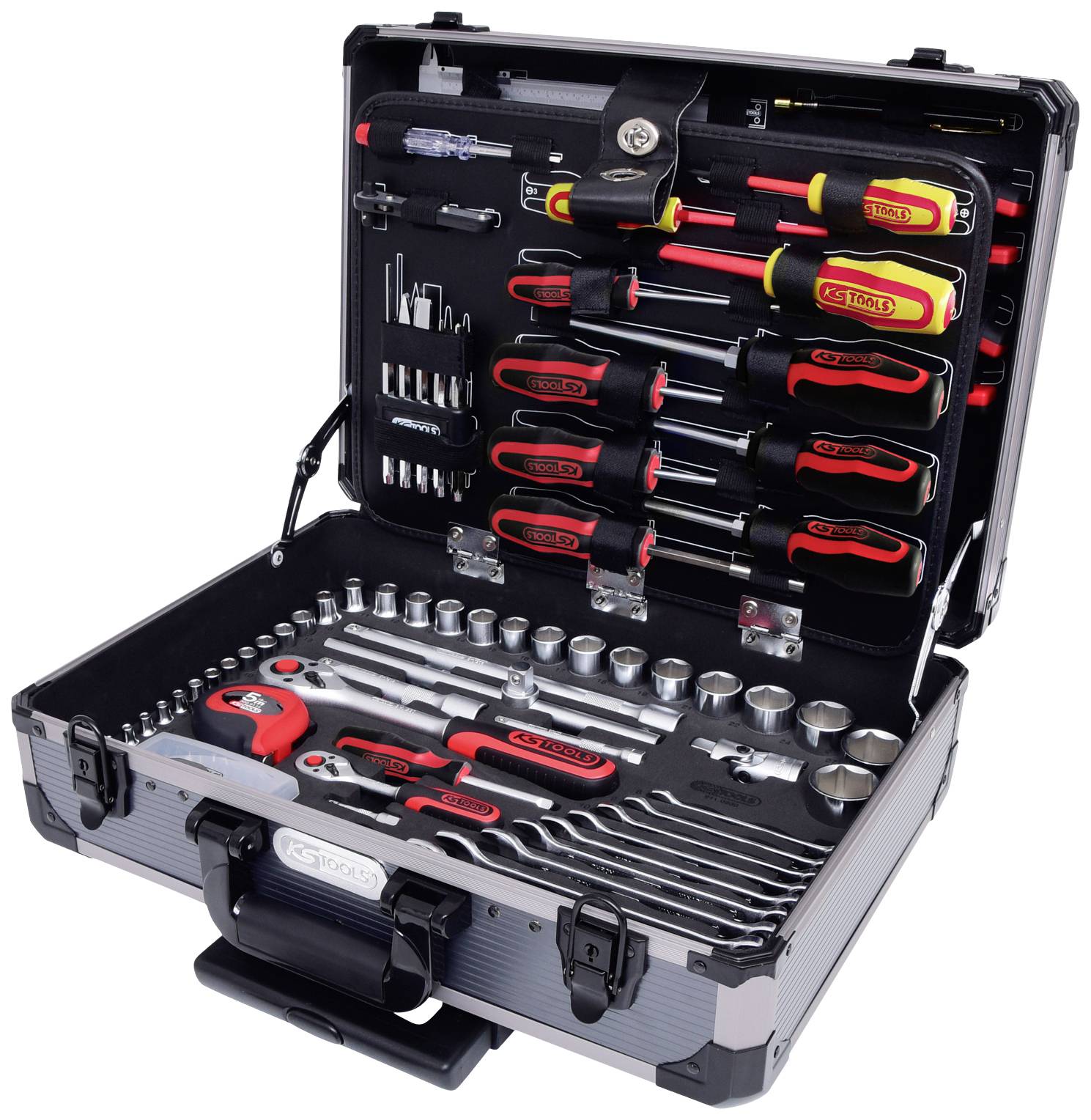 KS Tools 911.0630 911.0630 Zestaw narzędzi uniwersalny w walizce 130 szt. - obrazek 1