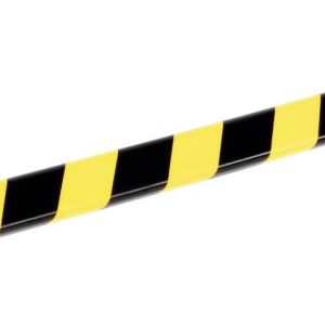 Durable 1102130 Ochrona krawędzi czarny, żółty (D x S x W) 1000 x 47 x 47 mm