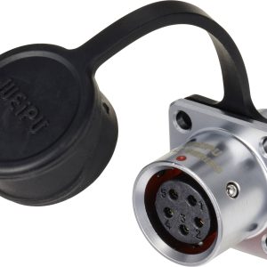 Złącze okrągłe żeńskie push-pull Weipu SF1213/S5, 5 pin, 180 V/AC, IP67, do lutowania