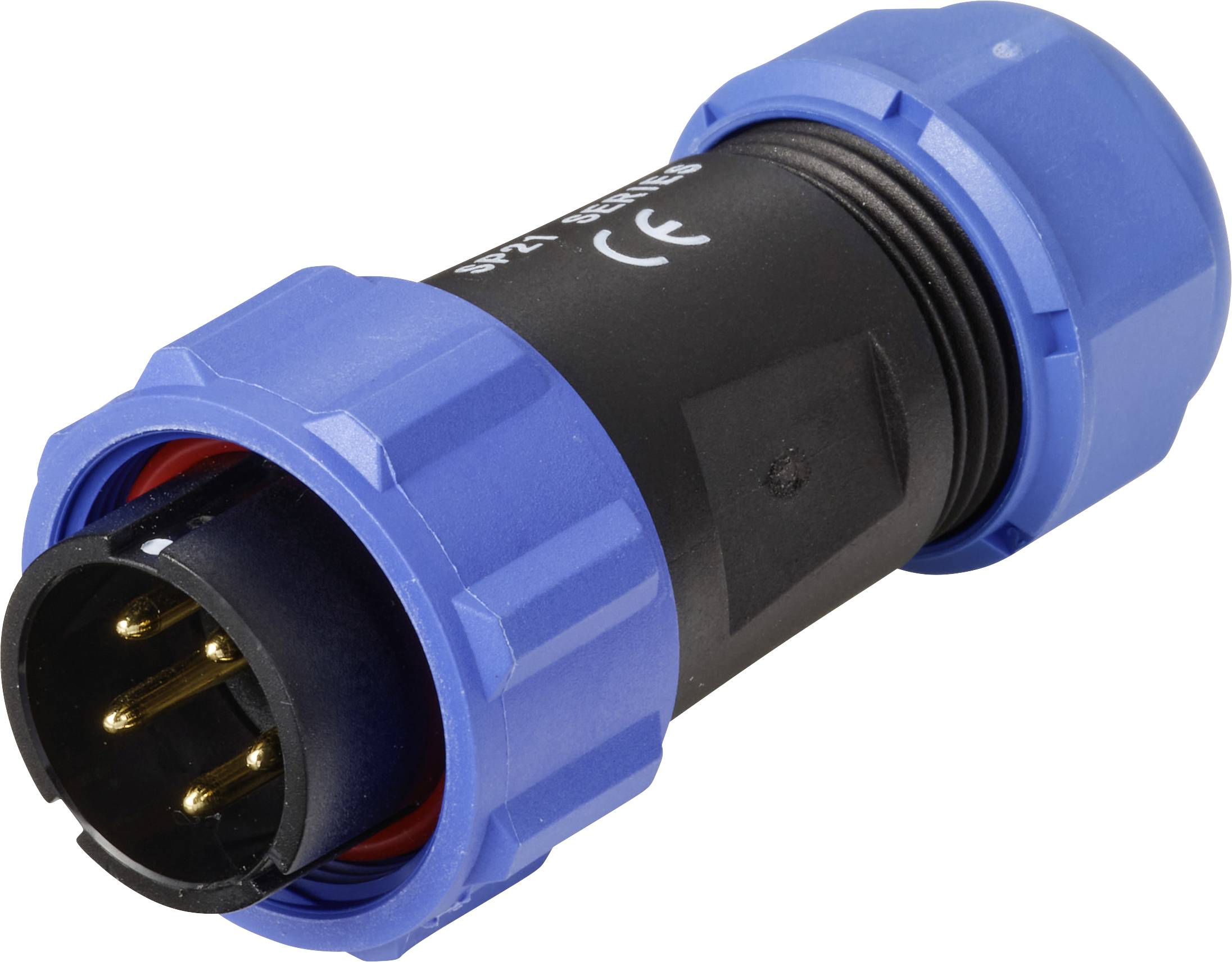Złącze IP68 seria SP21 Weipu SP2110 / P 5C II, 1 szt. - obrazek 1