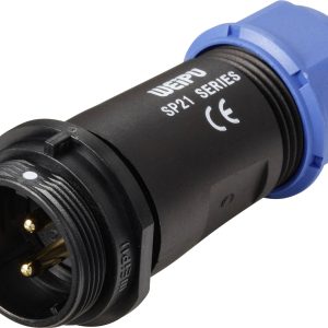 Złącze IP68 seria SP21 Weipu SP2111 / P 2 I, 1 szt.
