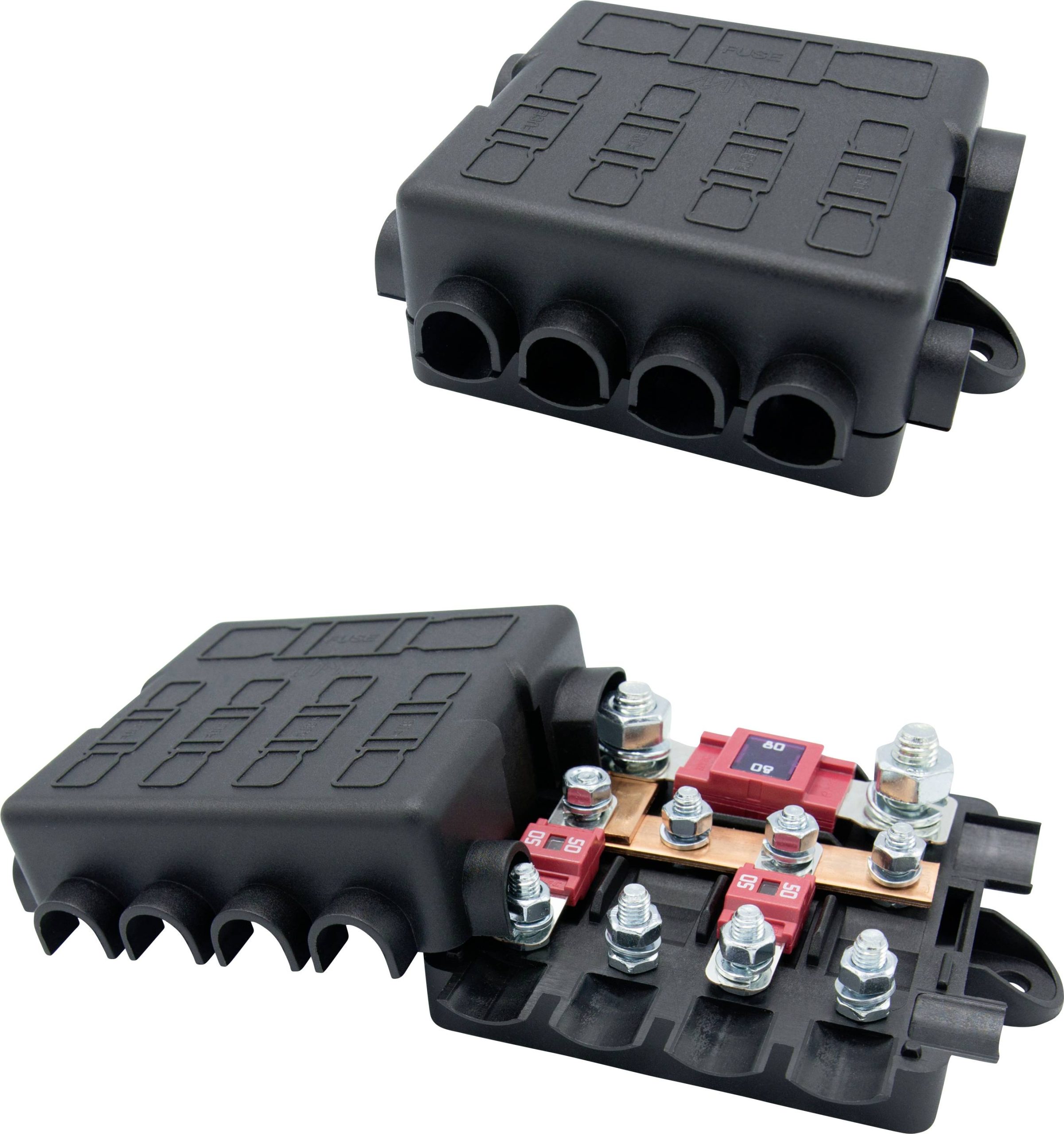 iMaXX fuse holder midiOTO HMD4-MG1 Adapter bezpiecznika czarny 1 szt. - obrazek 1