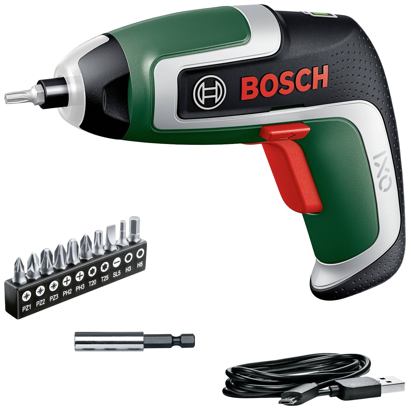 Wkrętarka akumulatorowa Bosch Home and Garden IXO 7 basic 06039E0000 3.6 V 2.0 Ah zaw. akumulator, zaw. walizkę - obrazek 1