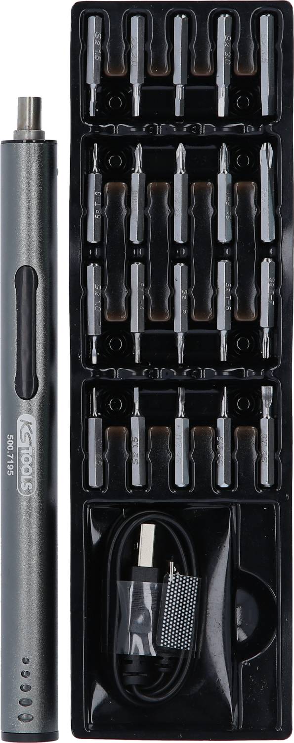 Śrubokręt akumulatorowy KS Tools 500.7195 3.7 V 0.26 Ah - obrazek 1