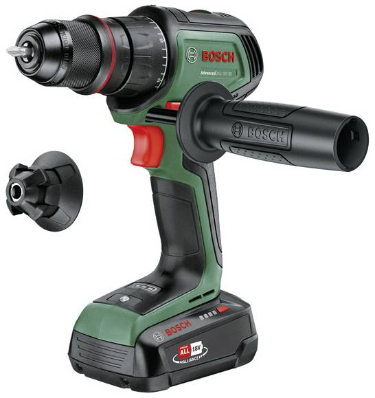 Wiertarko-wkrętarka akumulatorowa Bosch Home and Garden AdvancedDrill 18V-80 QuickSnap 06039E2001 18.0 V 2.500 Ah bezszc - obrazek 1