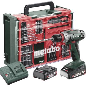Wiertarko-wkrętarka akumulatorowa Metabo BS 18 Quick Set 602217710 18 V 2 Ah bezszczotkowy, zaw. 2 akumulatory, zaw. wal Wiertarko-wkrętarka akumulatorowa Metabo BS 18 Quick Set 602217710 18 V 2 Ah bezszczotkowy, zaw. 2 akumulatory, zaw. wal