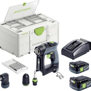 Wiertarko-wkrętarka akumulatorowa Festool CXS 12 2,5-Set 576865 10.80 V 2.50 Ah zaw. akumulator, zaw. ładowarkę Wiertarko-wkrętarka akumulatorowa Festool CXS 12 2,5-Set 576865 10.80 V 2.50 Ah zaw. akumulator, zaw. ładowarkę