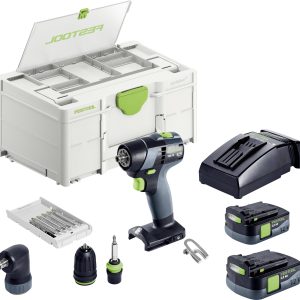 Wiertarko-wkrętarka akumulatorowa Festool TXS 12 2,5-Set 576874 10.80 V 2.50 Ah zaw. akumulator, zaw. ładowarkę Wiertarko-wkrętarka akumulatorowa Festool TXS 12 2,5-Set 576874 10.80 V 2.50 Ah zaw. akumulator, zaw. ładowarkę