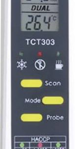TFA Dostmann 31.1119.K Pirometr i termometr bagnetowy HACCP Optyka 2:1 -55 – +250 °C Pomiar bezdotykowy IR