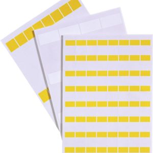 LAPP 83256161 Etykieta kablowa Fleximark 34 x 25.40 mm Kolor pola etykiety: żółty Ilość etykiet: 18 LAPP 83256161 Etykieta kablowa Fleximark 34 x 25.40 mm Kolor pola etykiety: żółty Ilość etykiet: 18