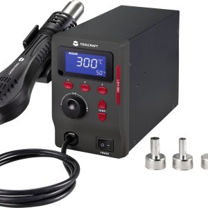 Stacja Hot Air TOOLCRAFT LSH-880 TO-6904818 800 W 100 – 500 °C Stacja Hot Air TOOLCRAFT LSH-880 TO-6904818 800 W 100 – 500 °C