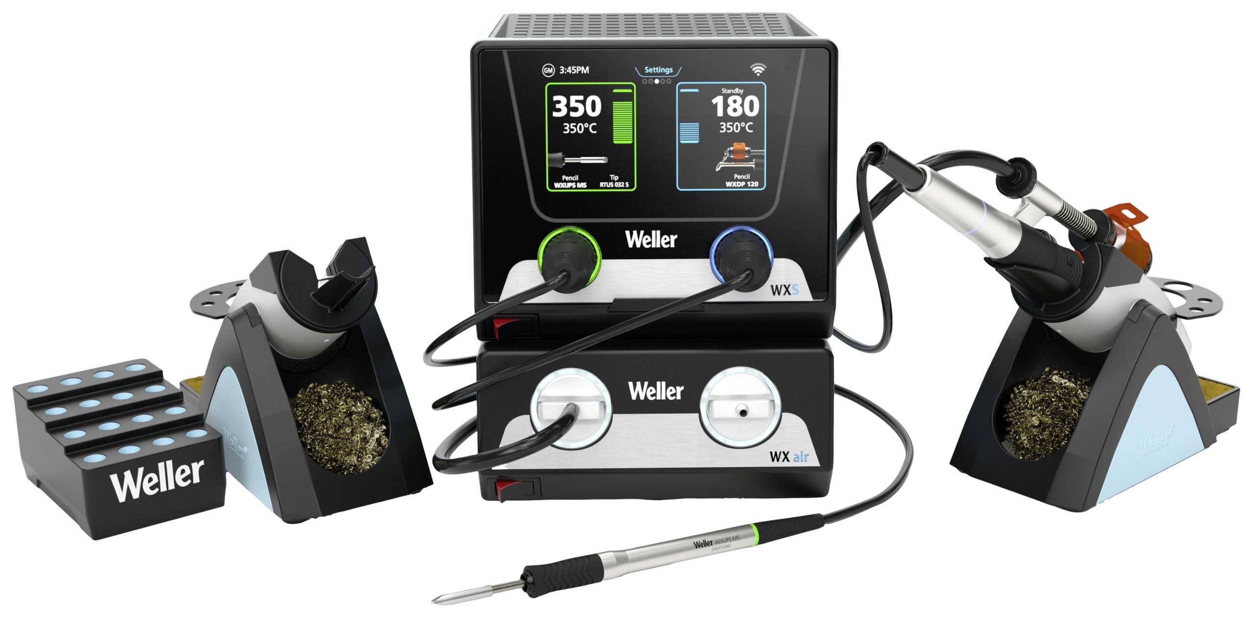 Stacja lutująco-rozlutowująca Weller WXsmart/Wxair T0053456699 300 W 100 - 450 °C - obrazek 1