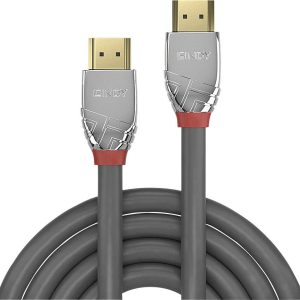 LINDY HDMI kabel Wtyczka HDMI-A, Wtyczka HDMI-A 10.00 m szary 37876 4K UHD Kabel HDMI LINDY HDMI kabel Wtyczka HDMI-A, Wtyczka HDMI-A 10.00 m szary 37876 4K UHD Kabel HDMI