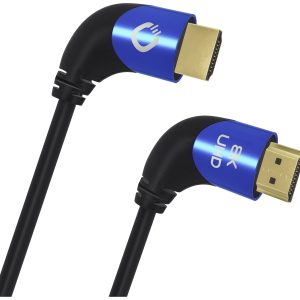 Kabel HDMI HDMI 2.1 Oehlbach Shape Magic 90 UHD 8K D1C42542, HDMI-A do HDMI-A, 2.00 m Kabel HDMI HDMI 2.1 Oehlbach Shape Magic 90 UHD 8K D1C42542, HDMI-A do HDMI-A, 2.00 m