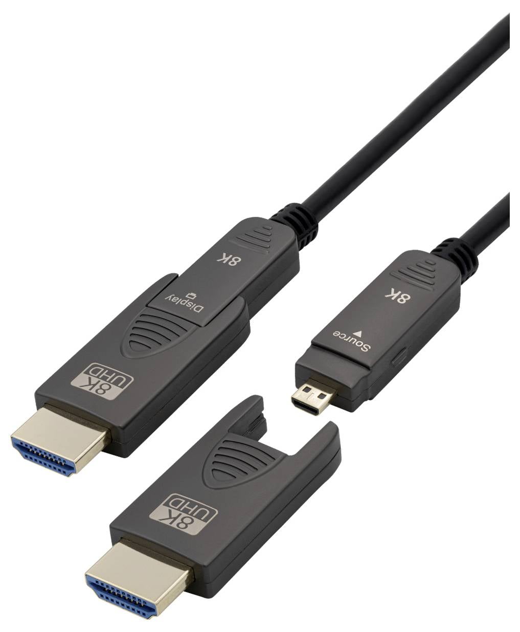 Maxtrack HDMI kabel 10 m czarny C504-10ML 8K UHD Kabel HDMI - obrazek 1
