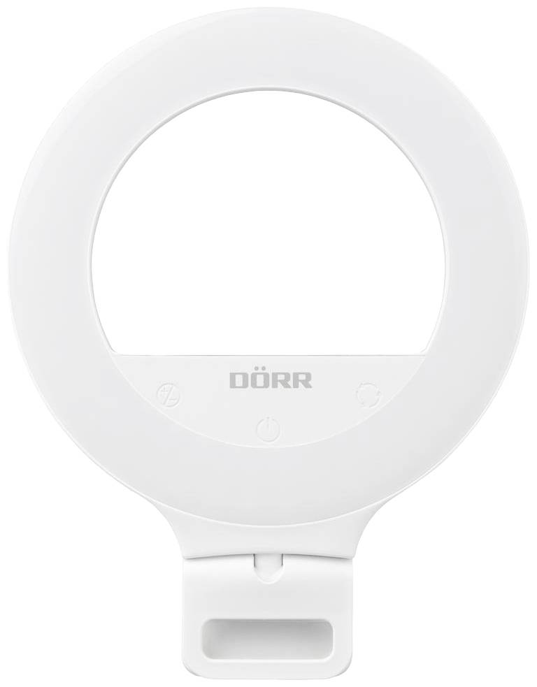 Lampa okrągła LED DÖRR Business LED Selfie Ringlicht SLR-13 371050, 1 szt. - obrazek 1