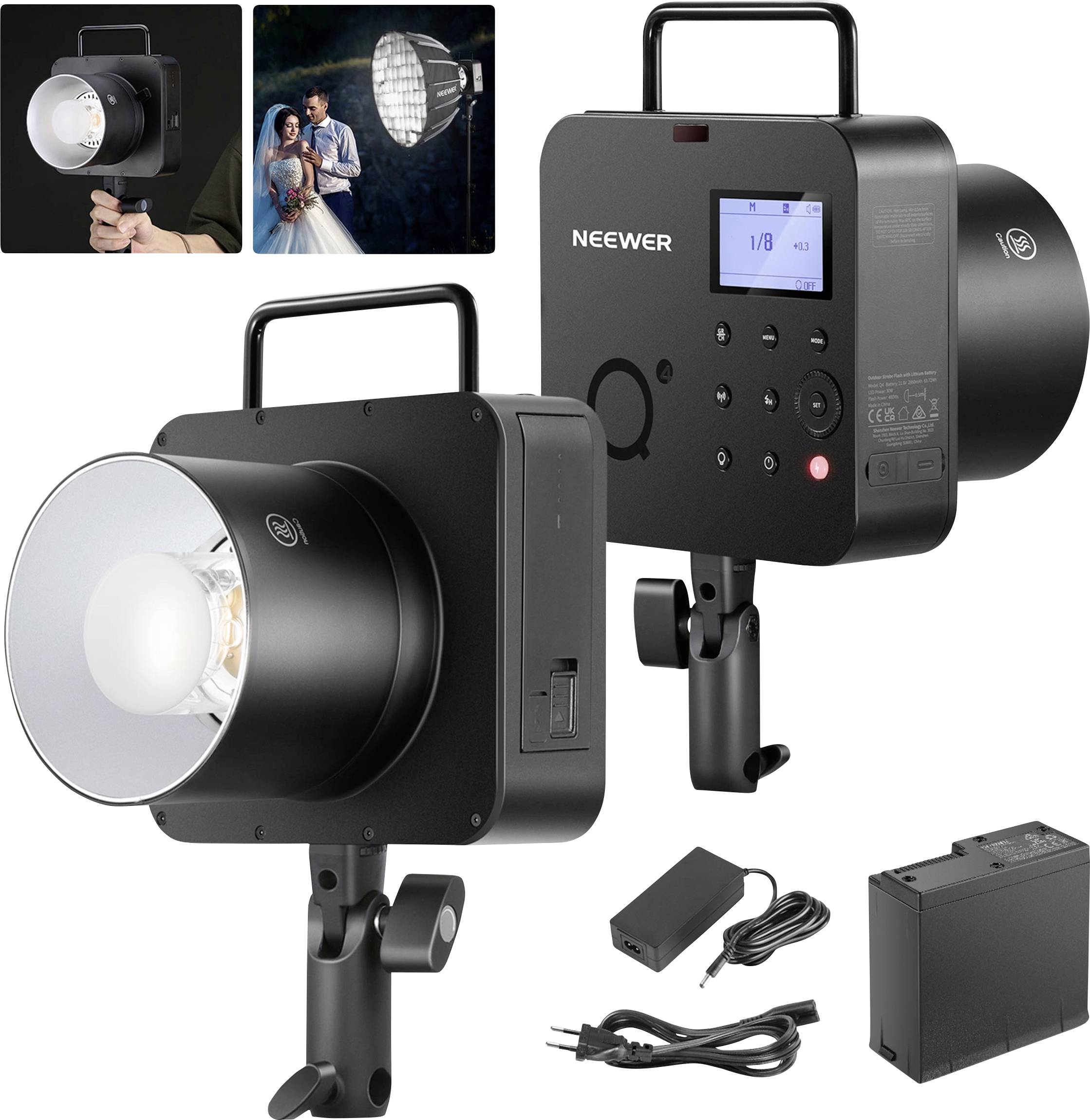 Lampa fotograficzna LED Neewer Q4 Q4, 1 szt. - obrazek 1