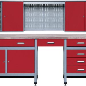 Zestaw stołu warsztatowego Küpper 70425-2, (S x W x G) 2400 x 840 x 600 mm Zestaw stołu warsztatowego Küpper 70425-2, (S x W x G) 2400 x 840 x 600 mm