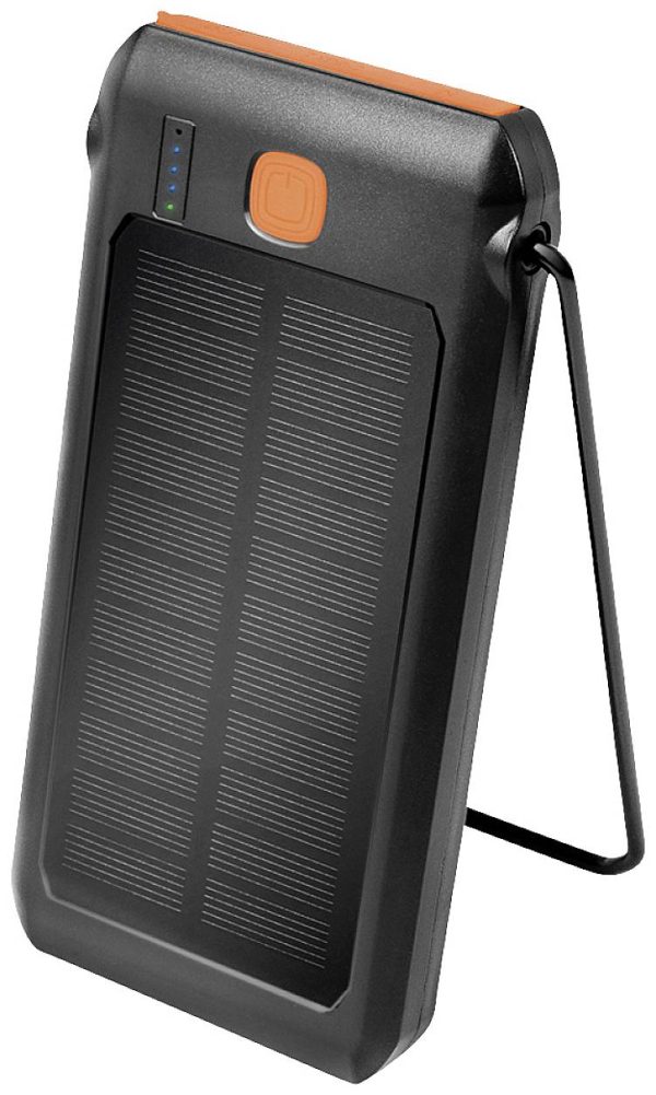 Powerbank solarny LogiLink Batterie Maksymalny prąd ładowania 250 mA 10000 mAh