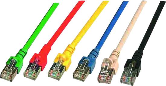 kabel LAN HELU 802999, 10 szt., RJ45, CAT 6, S/FTP, 0.50 m, niebieski - obrazek 1