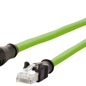 kabel LAN Metz Connect 142M2X25050, 1 szt., M12, CAT 6a, S/FTP, 5.00 m, zielony kabel LAN Metz Connect 142M2X25050, 1 szt., M12, CAT 6a, S/FTP, 5.00 m, zielony