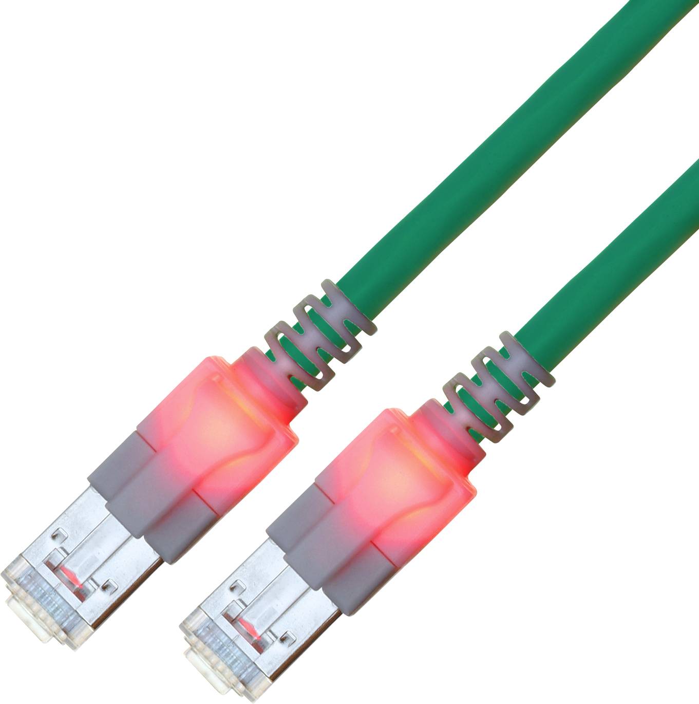 kabel LAN Easylan CS1OTCDCD0005, 1 szt., RJ45, CAT 6, S/FTP, 0.50 m, turkusowy - obrazek 1