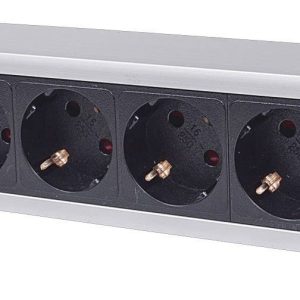 Intellinet 713962 19 cal Listwa złączy wtykowych do szafy serwerowej 1.5 U Złącze żeńskie uziemione zabezpieczenie przec Intellinet 713962 19 cal Listwa złączy wtykowych do szafy serwerowej 1.5 U Złącze żeńskie uziemione zabezpieczenie przec