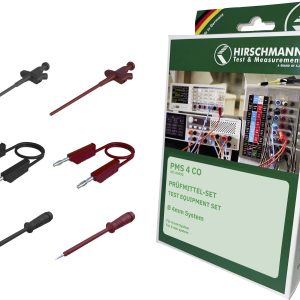 Przewody pomiarowe Hirschmann Test & Measurement PMS 4 CO, czarny, czerwony Przewody pomiarowe Hirschmann Test & Measurement PMS 4 CO, czarny, czerwony