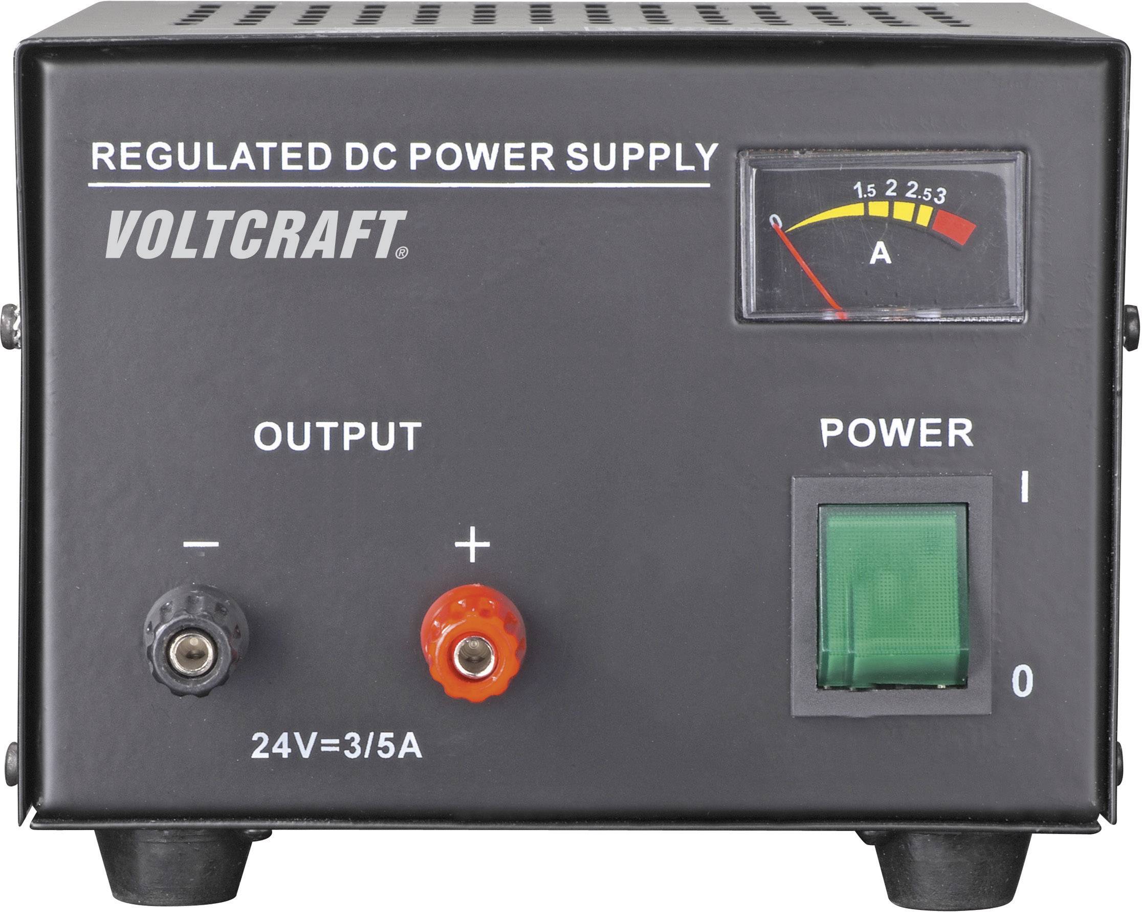 Zasilacz laboratoryjny stałonapięciowy VOLTCRAFT FSP-1243 24 V/DC (max.) 3 A (max.) 72 W - obrazek 1