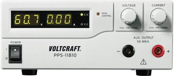 Zasilacz laboratoryjny regulowany VOLTCRAFT PPS-11810 1 – 18 V/DC 0 – 10 A 180 W