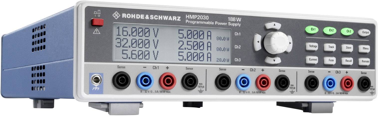Zasilacz laboratoryjny regulowany Rohde & Schwarz HMP2030 32 V (max.) 5 A (max.) 188 W - obrazek 1