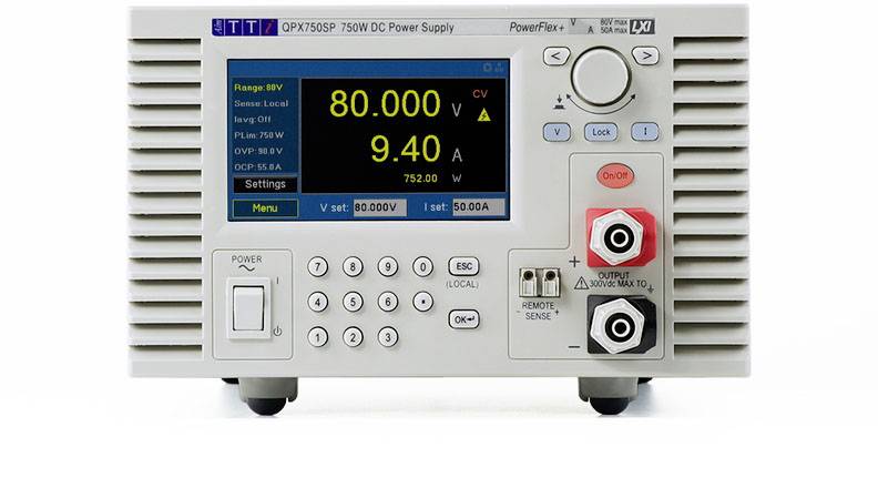 Zasilacz laboratoryjny regulowany Aim TTi QPX750SP 80 V (max.) 750 W - obrazek 1