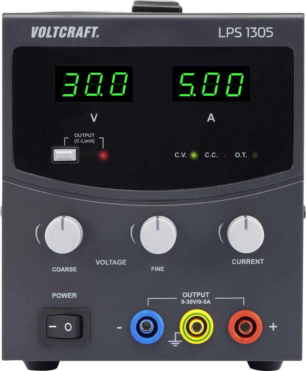Zasilacz laboratoryjny regulowany VOLTCRAFT LPS1305 0 - 30 V/DC 0 - 5 A 150 W Kalibracja (ISO) - obrazek 1