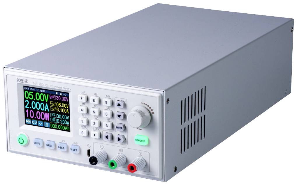 Zasilacz laboratoryjny regulowany Joy-it JT-RD6006-C, 0 - 60 V, 0 - 6 A, 360 W - obrazek 1