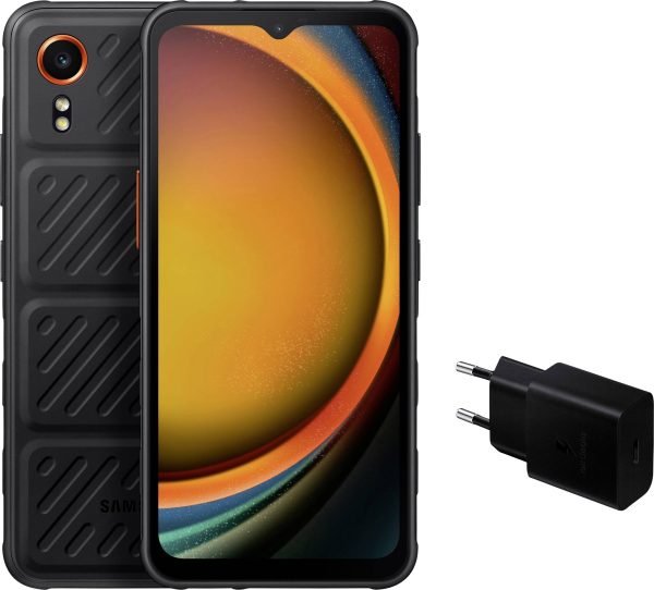 Samsung XCover 7 Enterprise Edition+EP-T1510NBEGEU-B Smartfon Dual-SIM 128 GB 16.8 cm (6.6 cal) 50 MPx Android™ 14 czarn