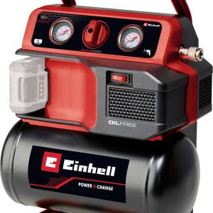 Einhell 4020410 Sprężarka akumulatorowa TE-AC 18/75 Li OF-Solo 8 bar Bez baterii, z manometrem analogowym, 1 cylindrowy Einhell 4020410 Sprężarka akumulatorowa TE-AC 18/75 Li OF-Solo 8 bar Bez baterii, z manometrem analogowym, 1 cylindrowy
