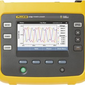 Analizator sieci Fluke 1738/B, 3-fazowy, z funkcją rejestratora Analizator sieci Fluke 1738/B, 3-fazowy, z funkcją rejestratora