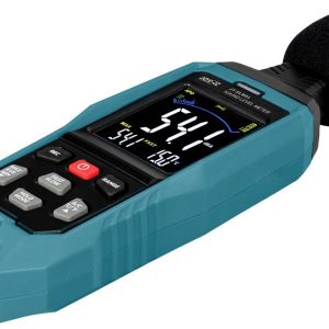 Joy-it Decybelomierz Kolorowy wyświetlacz, Rejestrator danych JT-SLM01 30 – 130 dB 31.5 Hz – 8 kHz USB Joy-it Decybelomierz Kolorowy wyświetlacz, Rejestrator danych JT-SLM01 30 – 130 dB 31.5 Hz – 8 kHz USB