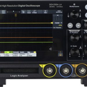 Oscyloskop cyfrowy VOLTCRAFT DOV2504 LA 250 MHz 1.25 GSa/s Oscyloskop cyfrowy VOLTCRAFT DOV2504 LA 250 MHz 1.25 GSa/s
