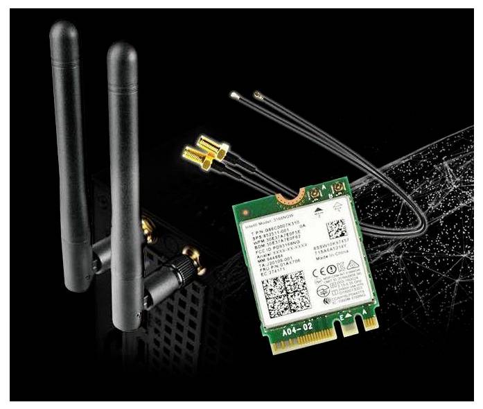 Adapter sieciowy ASRock Barebone WLAN, Bluetooth - obrazek 1