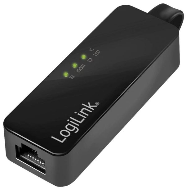 Adapter sieciowy LogiLink UA0184A 1000 MBit/s USB 3.0, RJ45