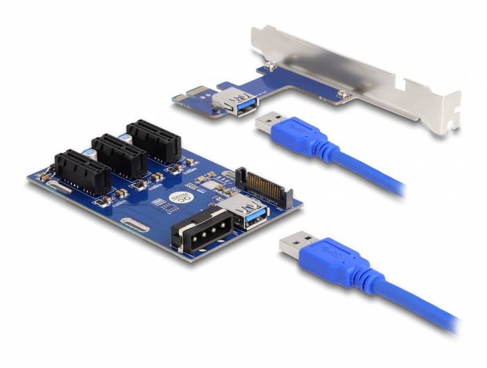 Karta Riser Delock 41442 41442 PCIe - obrazek 1