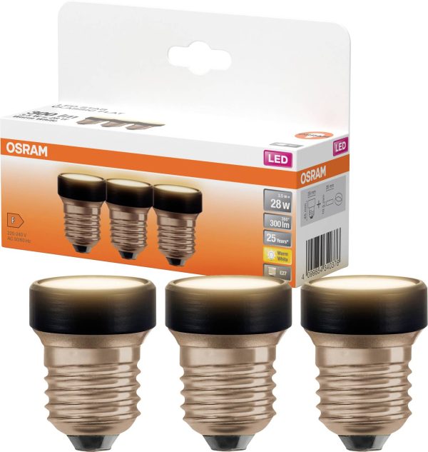 Żarówka LED OSRAM HOMELIGHTING 4099854340376 E-27 3.5 W = 28 W ciepła biel 3 szt.