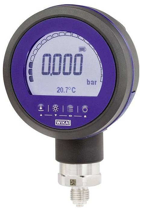 WIKA 14633189 Digitalmanometer CPG1200 0...400 bar G1/2B 4-1/2 Stellen, Bargraph, beleuchtet Przyłącze G 1/2 B - obrazek 1