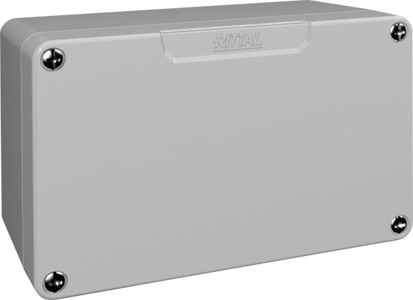 Obudowa uniwersalna Rittal GA 9105.210, aluminium, szary (ral 7001), (D x S x W) 125 x 57 x 80 mm, 1 szt.